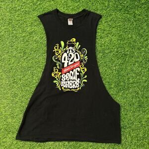 It’s 4:20 Somewhere Red Stripe Tank Top